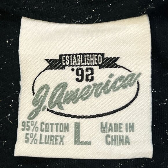 J. America Vintage Baseball Sequin Angel Wings Sweatshirt Pullover Top RARE Uni - Picture 9 of 9